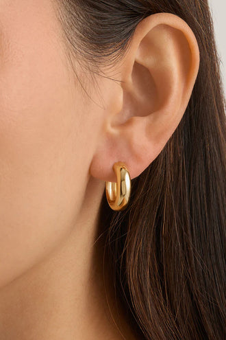 By Charlotte Bold Large Hoops - Gold