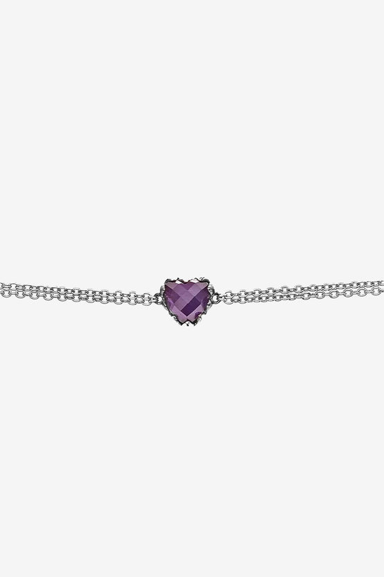 Stolen Girlfriends Club Love Claw Bracelet - Amethyst