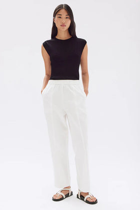 Assembly Bria Pant - Antique White