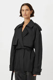 Camilla & Marc Burdock Trench Jacket - Black