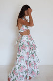 Caitlin Crisp Cabo Crop - Pink Liberty Floral