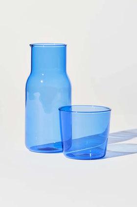 House Of Nunu Carafe & Cup Set - Blue