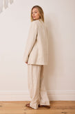 Caitlin Crisp Charlie Blazer - Natural Linen