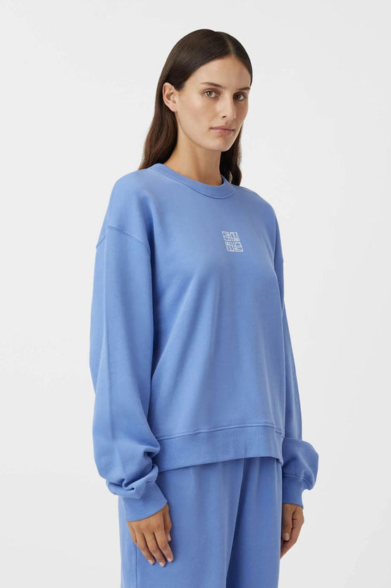 Camilla & Marc Colson Crew - Light Cobalt