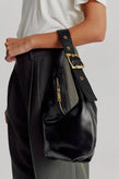 Brie Leon Everyday Croissant Bag - Black