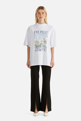 Ena Pelly Daisy Tee - White