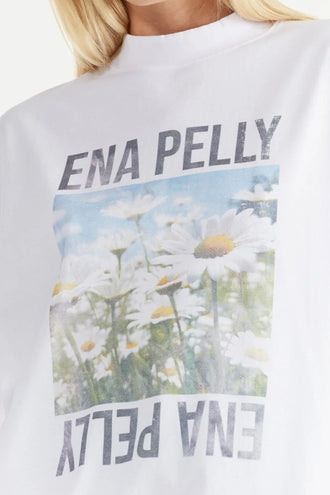 Ena Pelly Daisy Tee - White