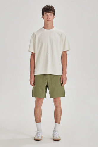 Commoners Drill Utility Shorts - Khaki