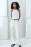 Commoners Womens Carpenter Pant - Ecru