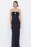 Bec & Bridge Emilia Strapless Dress - Black