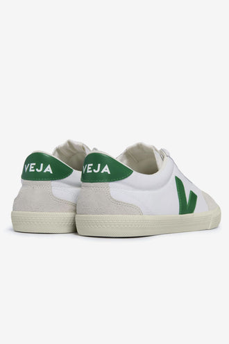 Veja Volley Canvas - White Emeraude