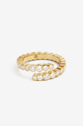 By Charlotte Endless Tides Ring - Gold