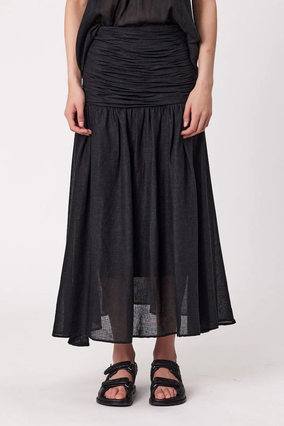 Remain Fallon Maxi Skirt - Black