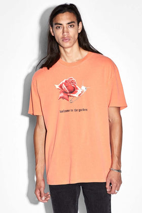 Ksubi Rose Garden Biggie Tee - Fireball