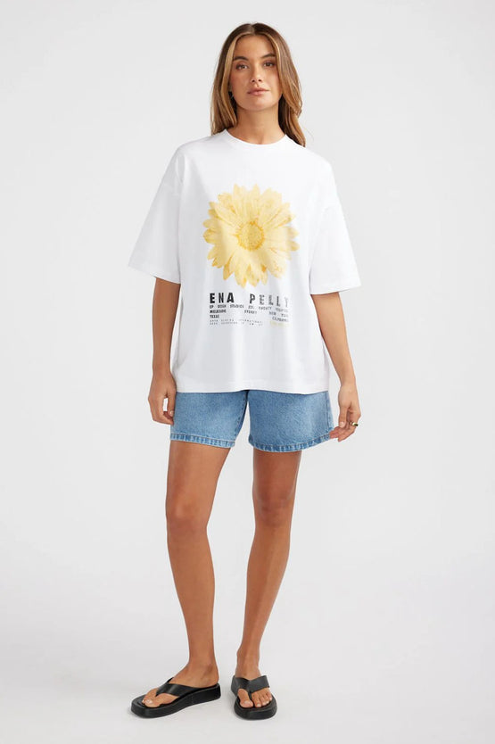 Ena Pelly Flora Tee - White