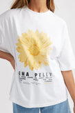 Ena Pelly Flora Tee - White