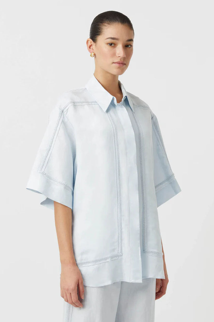 Camilla and Marc Fortuna Shirt - Ice Blue