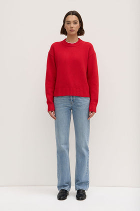 Assembly Beau Wool Merino Knit - Goji