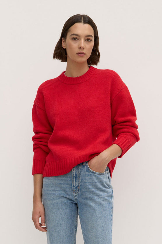 Assembly Beau Wool Merino Knit - Goji