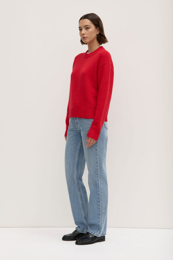 Assembly Beau Wool Merino Knit - Goji