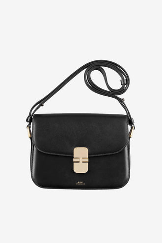 A.P.C Grace Small Handbag - Black