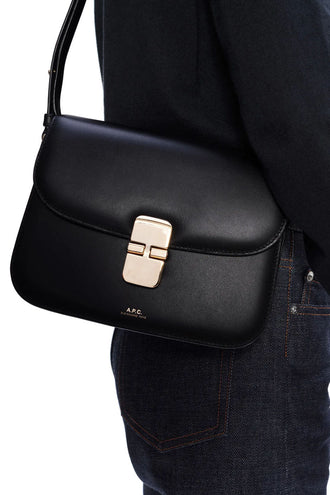 A.P.C Grace Small Handbag - Black