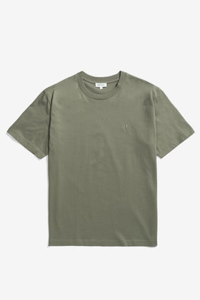 Norse Projects Johannes Logo T-Shirt - Green