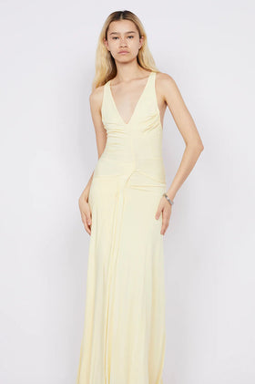 Bec & Bridge Greta Gown - Butter