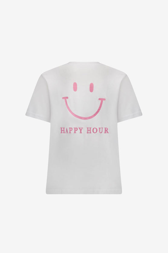 Caitlin Crisp Happy Hour Tee - Pink