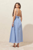 Ruby Hero Maxi Dress - Blue Gingham