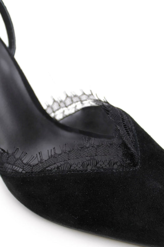 La Tribe Indy Heel - Black Lace