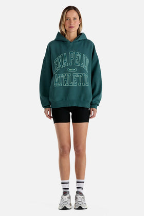 Ena Pelly Athletic Hoodie - Jade