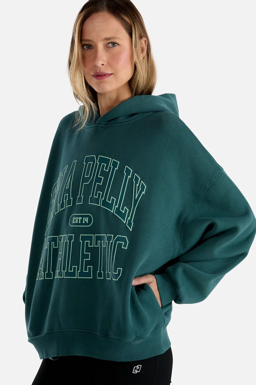 Ena Pelly Athletic Hoodie - Jade