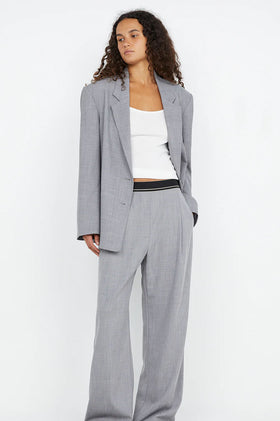 Bec & Bridge Jordin Blazer - Charcoal