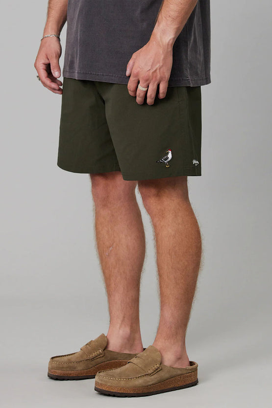 Just Another Fisherman Gull Shorts - Kelp