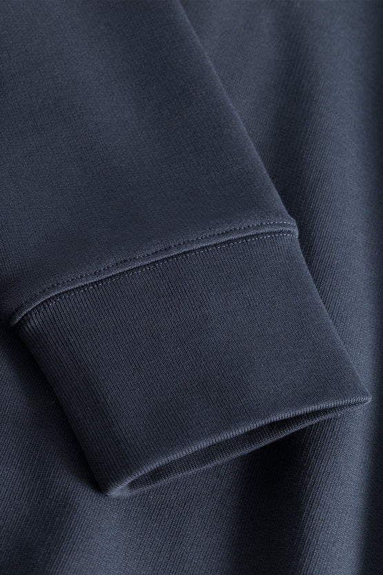 Norse Projects Ketel Relaxed Half Zip - Dark Navy