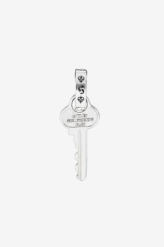 Stolen Girlfriends Club Key To The Club Charm - Silver