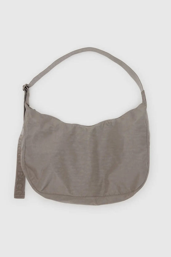 Baggu Large Nylon Crescent Bag - Dove