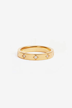 By Charlotte Infinite Light Ring - Gold