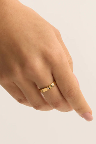 By Charlotte Infinite Light Ring - Gold