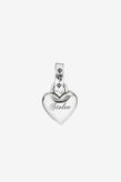 Stolen Girlfriends Club Love Forever Charm - Silver