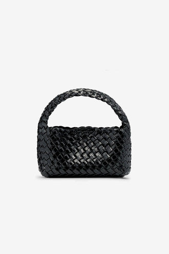 Brie Leon Luca Mini Bag - Black Gloss