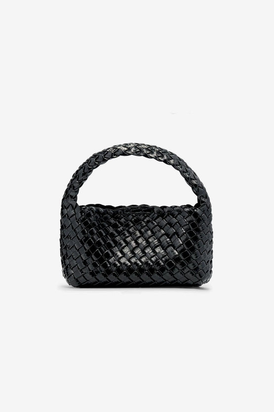 Brie Leon Luca Mini Bag - Black Gloss