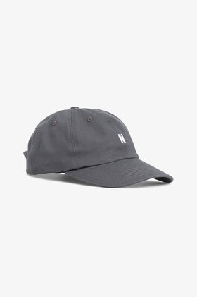 Norse Projects Twill Sports Cap - Magnet Grey