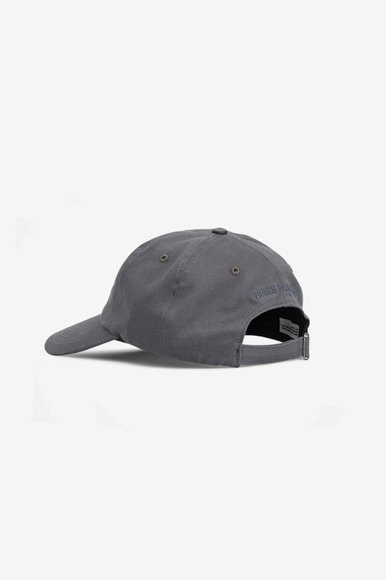 Norse Projects Twill Sports Cap - Magnet Grey