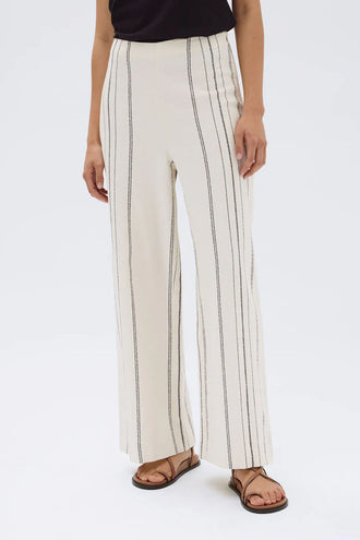 Assembly Matera Stripe Pant - Cream/Black