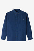 A.P.C M Mathias Logo Chemise Shirt - Indigo