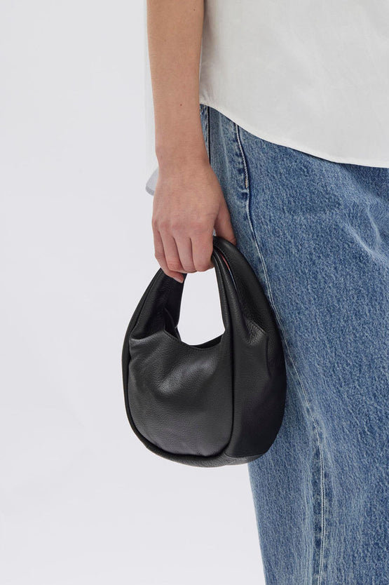 Assembly Delta Leather Mini Bag - Black