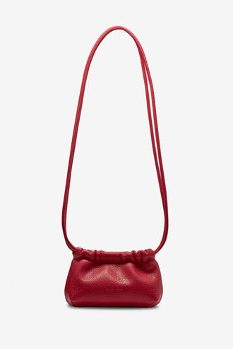 Brie Leon Alma Mini Bag - Cherry Nappa