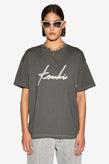 Ksubi Moniker Oh G Tee - Charcoal